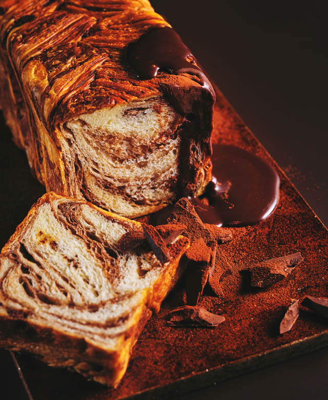 マーブルデニッシュ専門店 GRAND MARBLE - 博多のチョコのはじまりどころ Chocolate Shop のチョコレートを使用したフレーバー販売へ