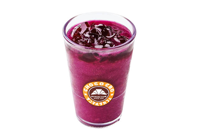 サンマルクカフェ「岡山県産ピオーネスムージー」全国の店舗で販売開始