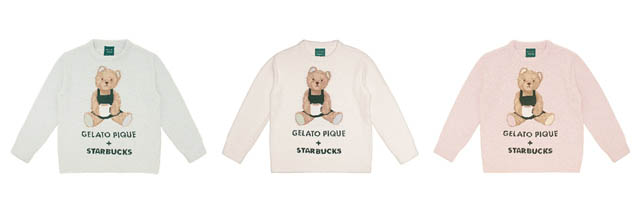 スターバックス×ジェラート ピケ - スイートなパジャマパーティーをテーマに「ピケ モコ ブーケ & ティー ラテ」など発売へ