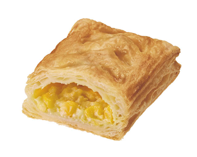 ミスタードーナツ - 外はサクサク、中はクリーミー「クリーミーパイ」3種 期間限定発売へ