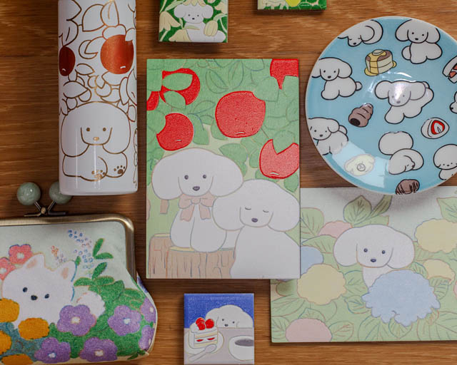 蔦屋書店 - イラストレーター てらおかなつみさんの作品展 全国5店舗で開催へ