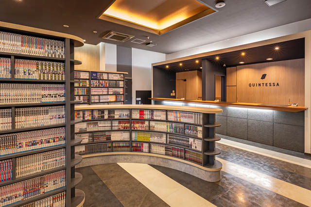 旅のスタイルで選べる8タイプの客室＆キャビン - 約1万冊のマンガライブラリー完備「クインテッサホテル福岡渡辺通 Comic&Books」リブランドオープン