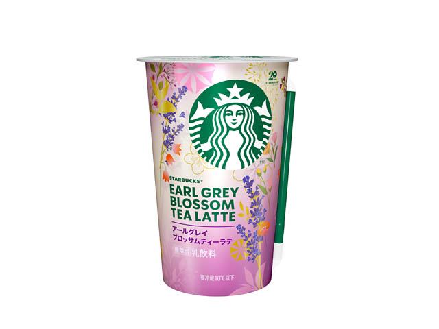花の香りのティーラテがより華やかになって今年も登場 - スターバックス® チルドカップ「アールグレイブロッサムティーラテ」全国発売