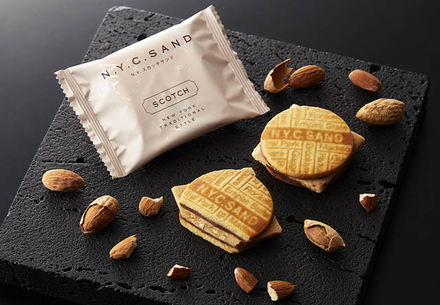 N.Y.C.SAND 期間限定の「N.Y.スイートポテトキャラメルサンド」大丸福岡天神店に初登場