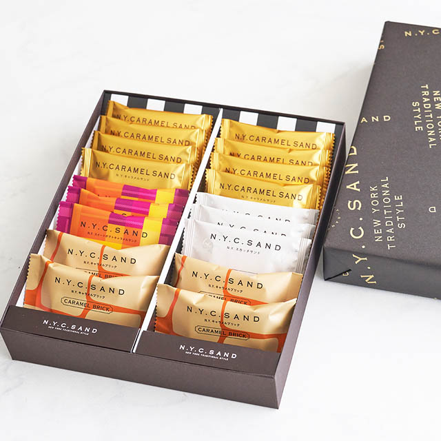 N.Y.C.SAND 期間限定の「N.Y.スイートポテトキャラメルサンド」大丸福岡天神店に初登場