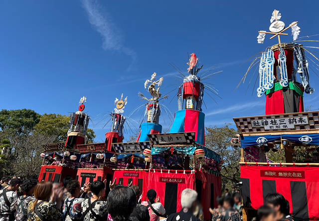 御鎮座200年記念 – 柳川市の三柱神社 秋季大祭「御賑会」始まる