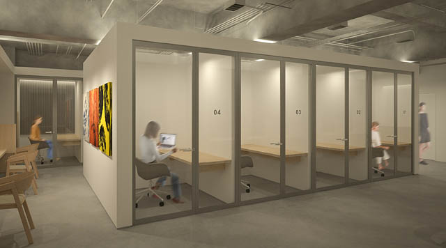 コワーキングスペース「the from」昭和通り店2階に、多様なワークスタイルを叶える個室エリアを新設 - 入居者の募集を開始