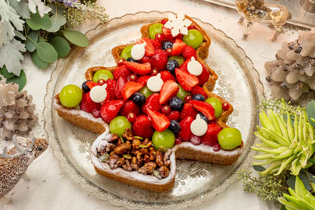 キル フェ ボン 福岡 - フルーツの煌めきが聖夜を彩る「4種類のクリスマスケーキ」予約受付開始