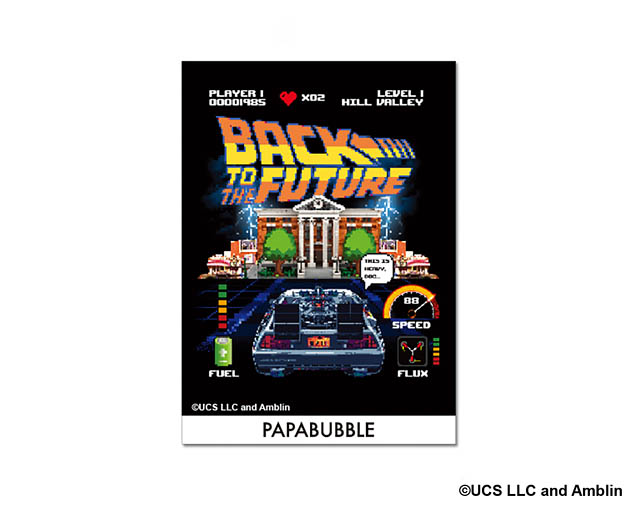 天神のパパブブレ福岡店 - 映画公開40周年記念「バック・トゥ・ザ・フューチャーの日」キャンディやグミが登場