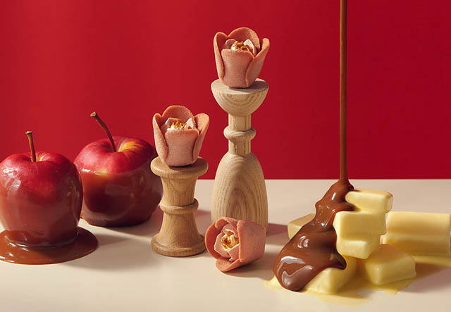 累計5000万個販売 花のような 生食感ショコラスイーツ「TOKYOチューリップローズ」天神に期間限定出店