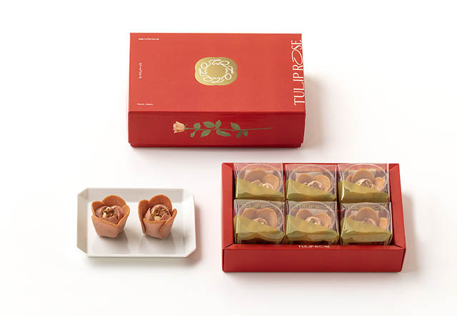 累計5000万個販売 花のような 生食感ショコラスイーツ「TOKYOチューリップローズ」天神に期間限定出店