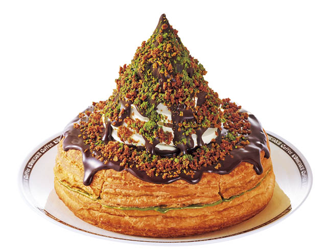 竹下製菓×コメダ珈琲店 - 宇治抹茶仕立ての「シロノワール ブラックモンブラン」「ブラックモンブランパフェ」数量限定登場