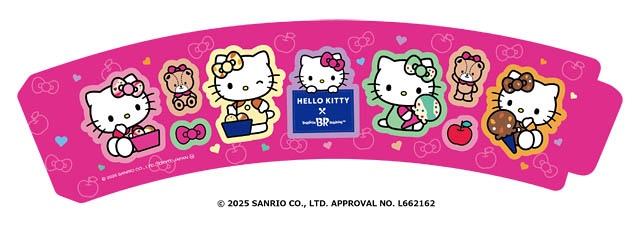 B‐R サーティワン アイスクリーム「HELLO KITTY Loves ICE CREAM」を展開へ