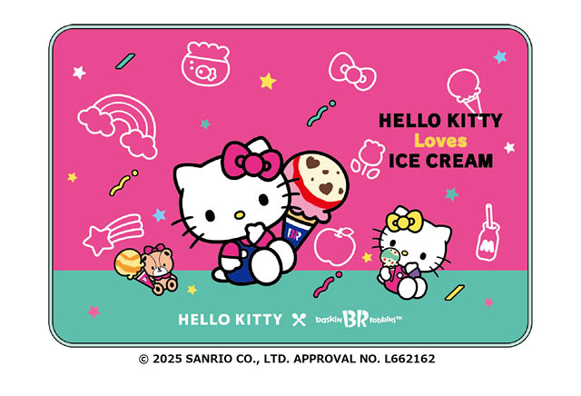 B‐R サーティワン アイスクリーム「HELLO KITTY Loves ICE CREAM」を展開へ