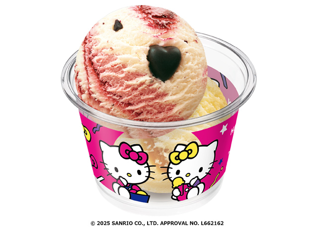 B‐R サーティワン アイスクリーム「HELLO KITTY Loves ICE CREAM」を展開へ