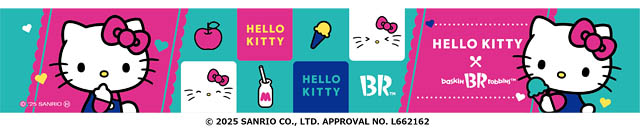 B‐R サーティワン アイスクリーム「HELLO KITTY Loves ICE CREAM」を展開へ