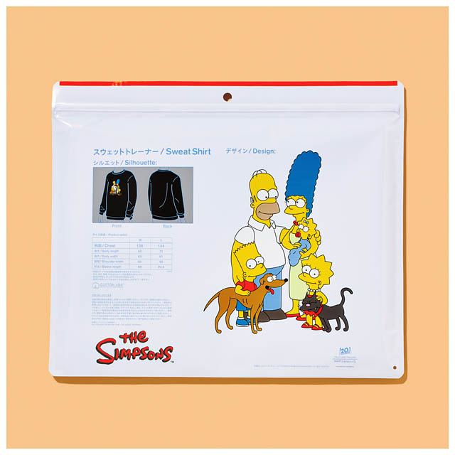 「ザ・シンプソンズ」スウェット・ラインソックス・タオルインポーチ【新品・未使用】 ザ・シンプソンズ」スウェット、ラインソックス、タオルインポーチが