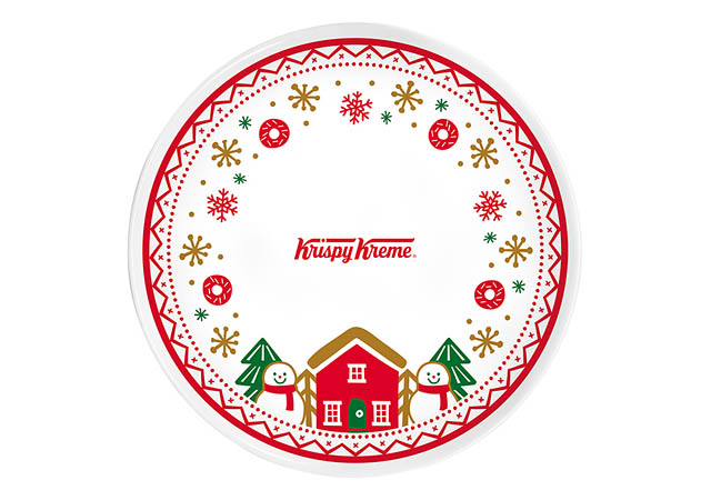 2つのドーナツを並べると全身サンタが完成 - クリスピー・クリーム・ドーナツ「Ho Ho Holiday!」季節限定発売