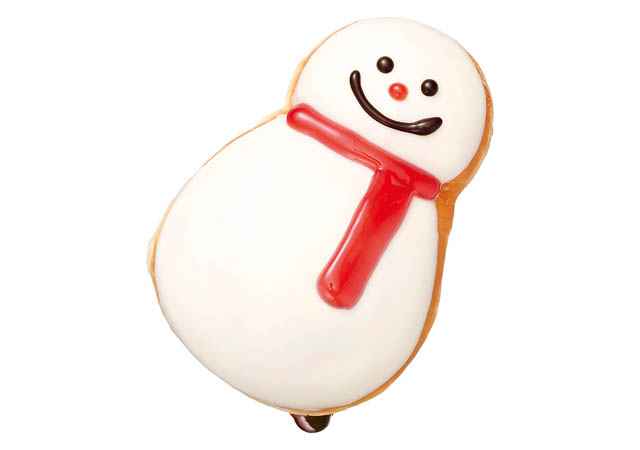 2つのドーナツを並べると全身サンタが完成 - クリスピー・クリーム・ドーナツ「Ho Ho Holiday!」季節限定発売