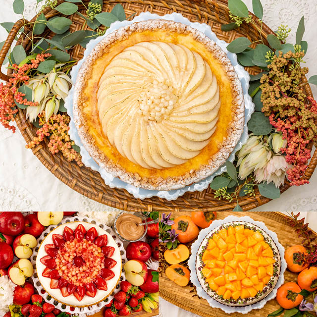 キルフェボン - 実りの秋を感じる洋梨、リンゴ、柿とチョコレート「秋のフルーツを味わうショコラタルト」登場