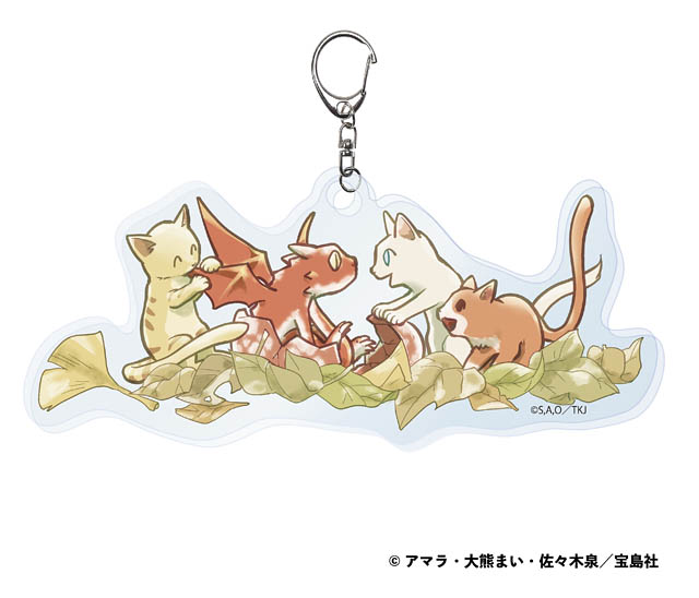 シリーズ累計120万部突破「猫と竜」初のグッズ化 - ポップアップ 福岡天神 蔦屋書店で開催