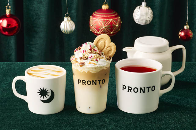 プロント - Pラテ「アイスメープルピーカンナッツラテ」などホリデー気分を盛り上げる冬季限定ドリンク3品が新登場
