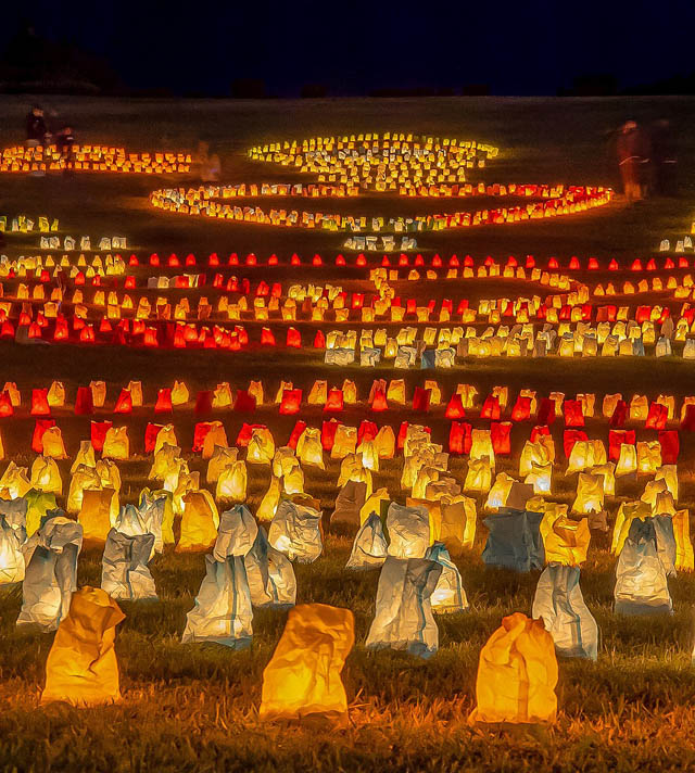 国営海の中道海浜公園 - 西日本最大級！1万本のキャンドルが描く光の地上絵「うみなかキャンドルナイト2025」過去最長となる6日間開催へ
