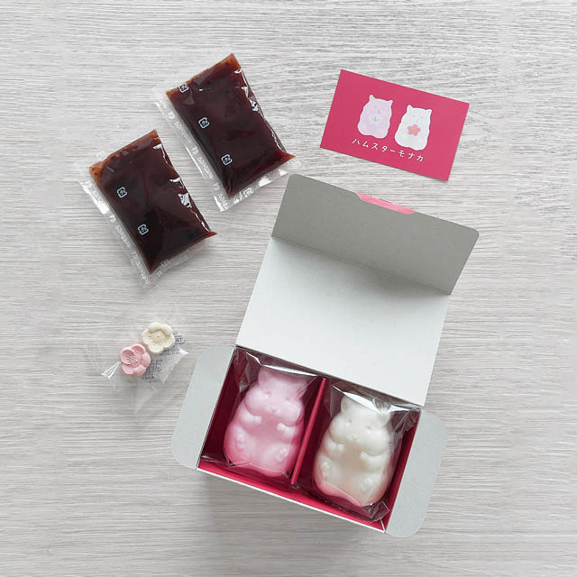 かわいすぎる和菓子「ハムスターモナカ紅白」今年も登場
