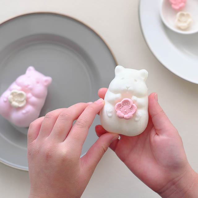 かわいすぎる和菓子「ハムスターモナカ紅白」今年も登場