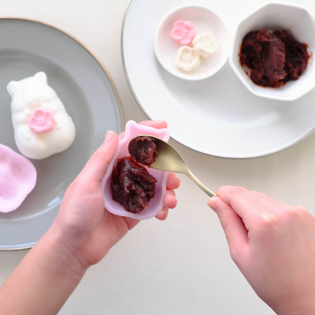 かわいすぎる和菓子「ハムスターモナカ紅白」今年も登場