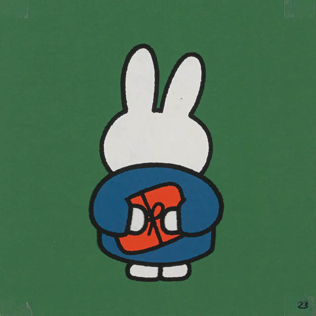 『うさこちゃんのおじいちゃんへのおくりもの』2009 年 　印刷原稿