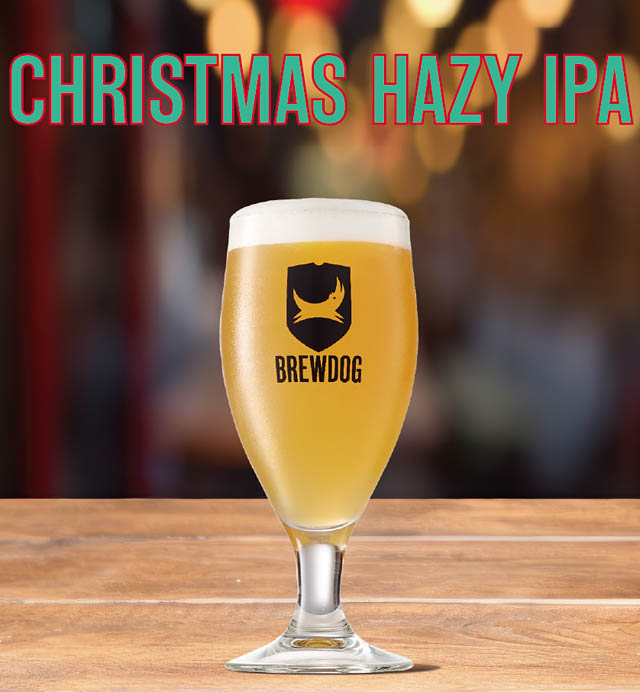 英国№1クラフトビールブランド BREWDOGから、冬を彩るクリスマスマーケット限定ビール「CHRISTMAS HAZY IPA」が福岡に登場