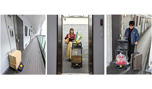 部屋までロボットが届ける?! 福岡のマンションで「エレベーター×ロボット」実証実験スタート