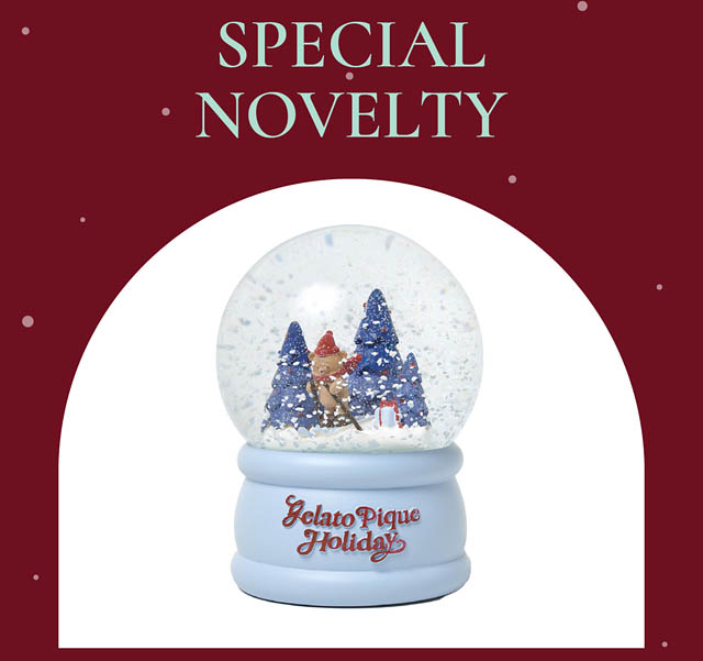 福岡PARCO - ホリデーアイテム満載の「GELATO PIQUE CHRISTMAS LIMITED SHOP」が期間限定で開催