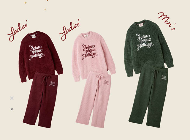 福岡PARCO - ホリデーアイテム満載の「GELATO PIQUE CHRISTMAS LIMITED SHOP」が期間限定で開催