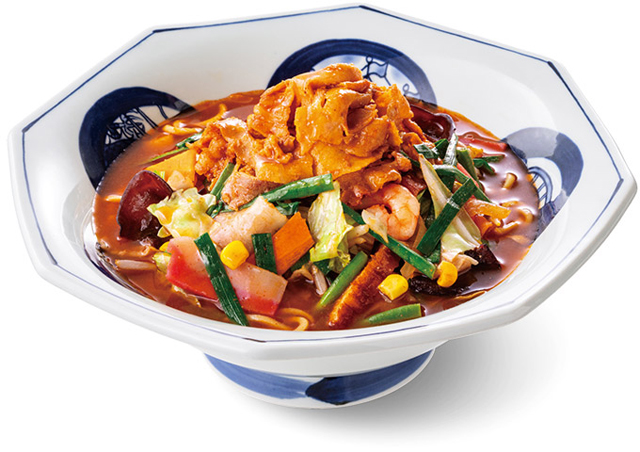 真っ赤な旨辛チゲスープ！福岡県のリンガーハット一部店舗で「豚ニラちゃんぽん」販売開始！