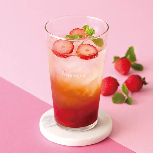 アフタヌーンティー・ティールーム - さくふわ食感！甘酸っぱい苺のスコーンサンドなど、苺づくしの冬限定スイーツ＆ティーを発売