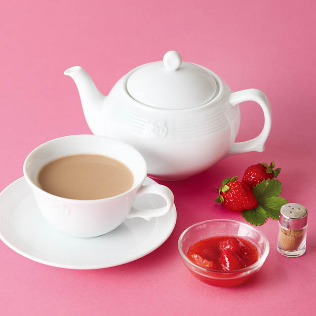 アフタヌーンティー・ティールーム - さくふわ食感！甘酸っぱい苺のスコーンサンドなど、苺づくしの冬限定スイーツ＆ティーを発売