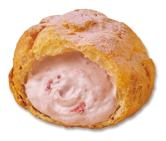 ビアードパパ - いちごの美味しさをギュッと詰め込んだシュークリーム「贅沢いちご」発売へ