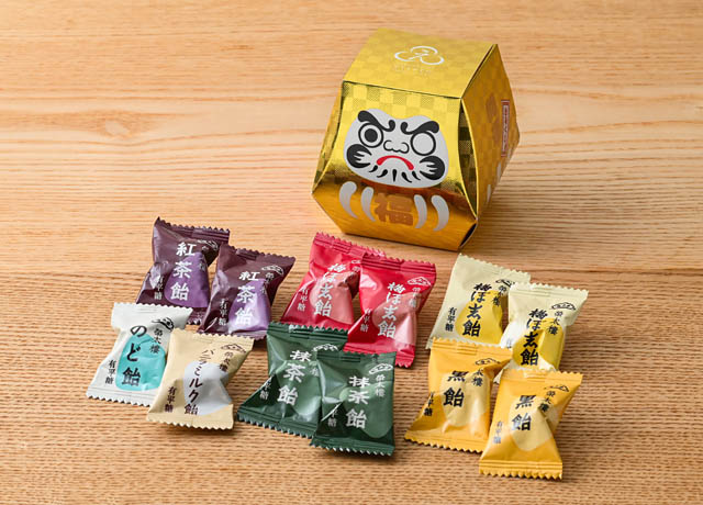 榮太樓總本鋪から「福だるま」登場