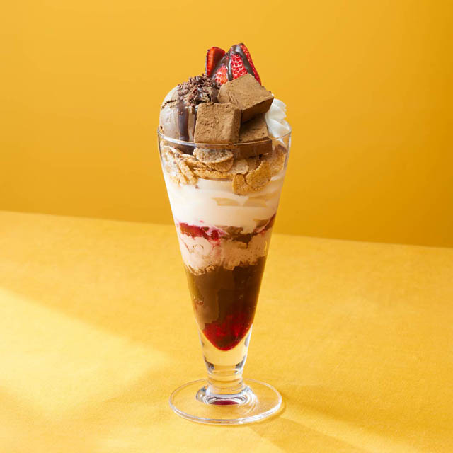 nanaʼs green tea - ほうじ茶とショコラが重なるパフェ&ラテ「Hojicha & Chocolat」販売へ