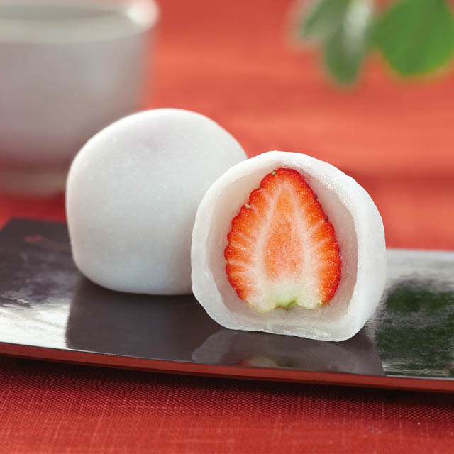 如水庵 - 発売40周年 こだわりの「いちご大福」今年も販売開始