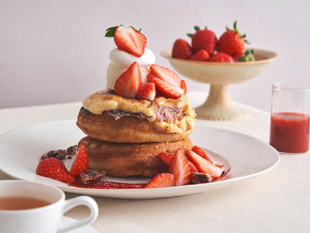 産地でしか味わえなかった幻の赤い宝石がビブリオテークに登場「あすかルビー×焦がしブリュレのいちごフェア」開催