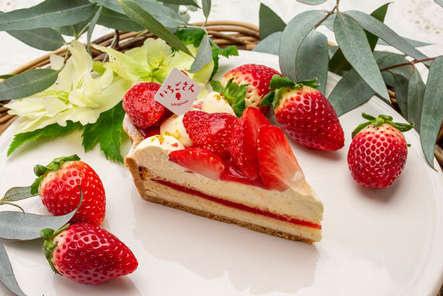 キル フェ ボン 福岡 - 佐賀県のブランドイチゴ使用「金平糖型 佐賀県産“いちごさん”フレジエのタルト」発売