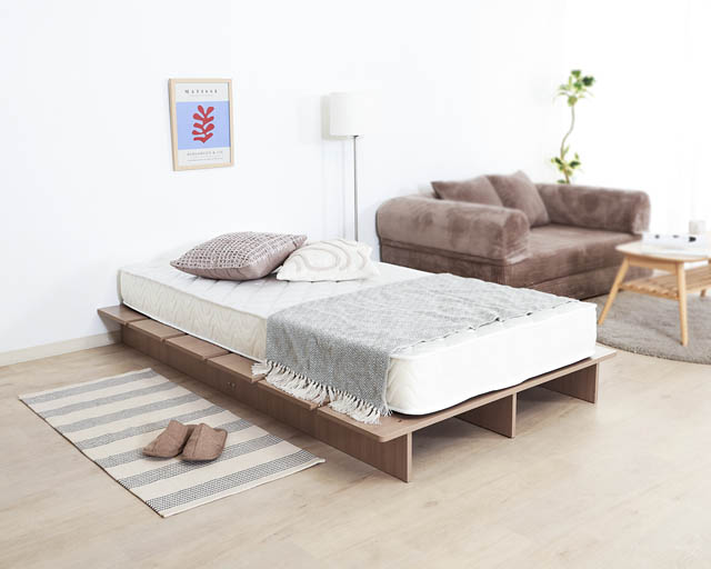 北九州市 不二貿易 - 一人暮らしデビューを応援！組み立て簡単・置くだけパレット・解放感あるステージベッドの3タイプが新登場