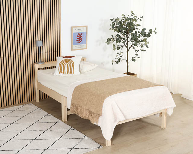 北九州市 不二貿易 - 一人暮らしデビューを応援！組み立て簡単・置くだけパレット・解放感あるステージベッドの3タイプが新登場