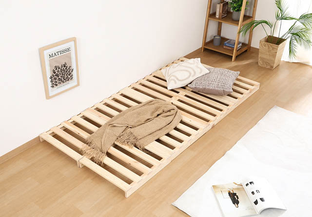 北九州市 不二貿易 - 一人暮らしデビューを応援！組み立て簡単・置くだけパレット・解放感あるステージベッドの3タイプが新登場