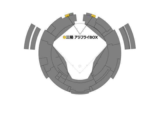 みずほPayPayドーム福岡に「三陽 アジフライBOX」誕生