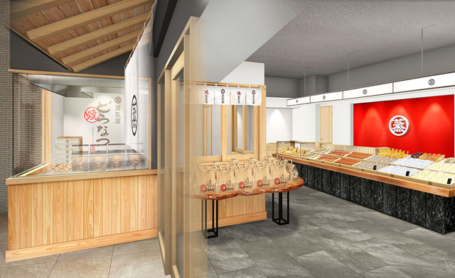 実演コーナーでは 焼どうなつを“焼きたて”で販売「薩摩蒸氣屋 福岡西新店」オープン！