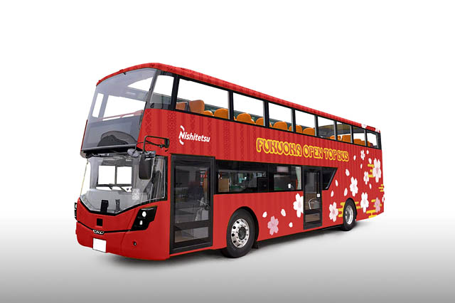 FUKUOKA OPEN TOP BUS - 14年ぶりに新型車両を導入！さらに天神～太宰府間を結ぶ新コースが誕生